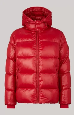 Joshas Quilted Jacket in Red
