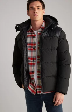 Joshas Quilted Jacket in Black