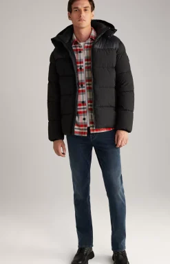 Joshas Quilted Jacket in Black