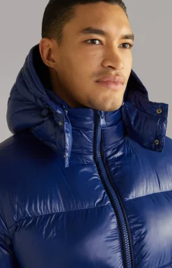 Joshas Quilted Jacket in Blue