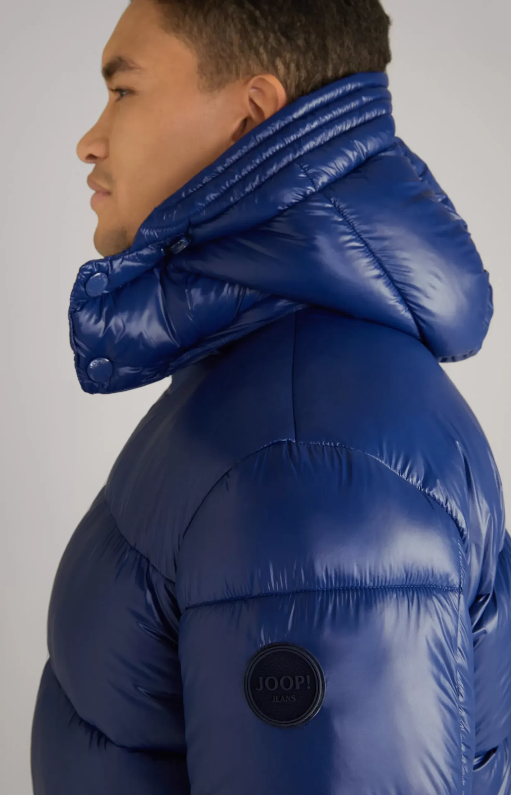 Joshas Quilted Jacket in Blue
