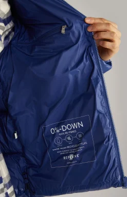 Joshas Quilted Jacket in Blue