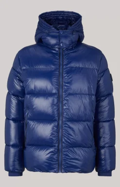 Joshas Quilted Jacket in Blue