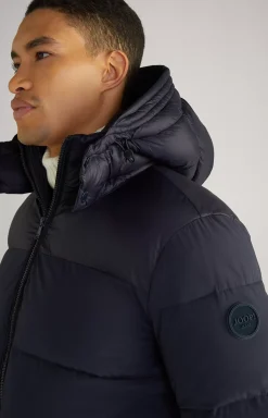 Joshas Quilted Jacket in Navy