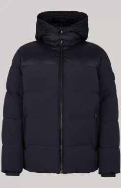Joshas Quilted Jacket in Navy