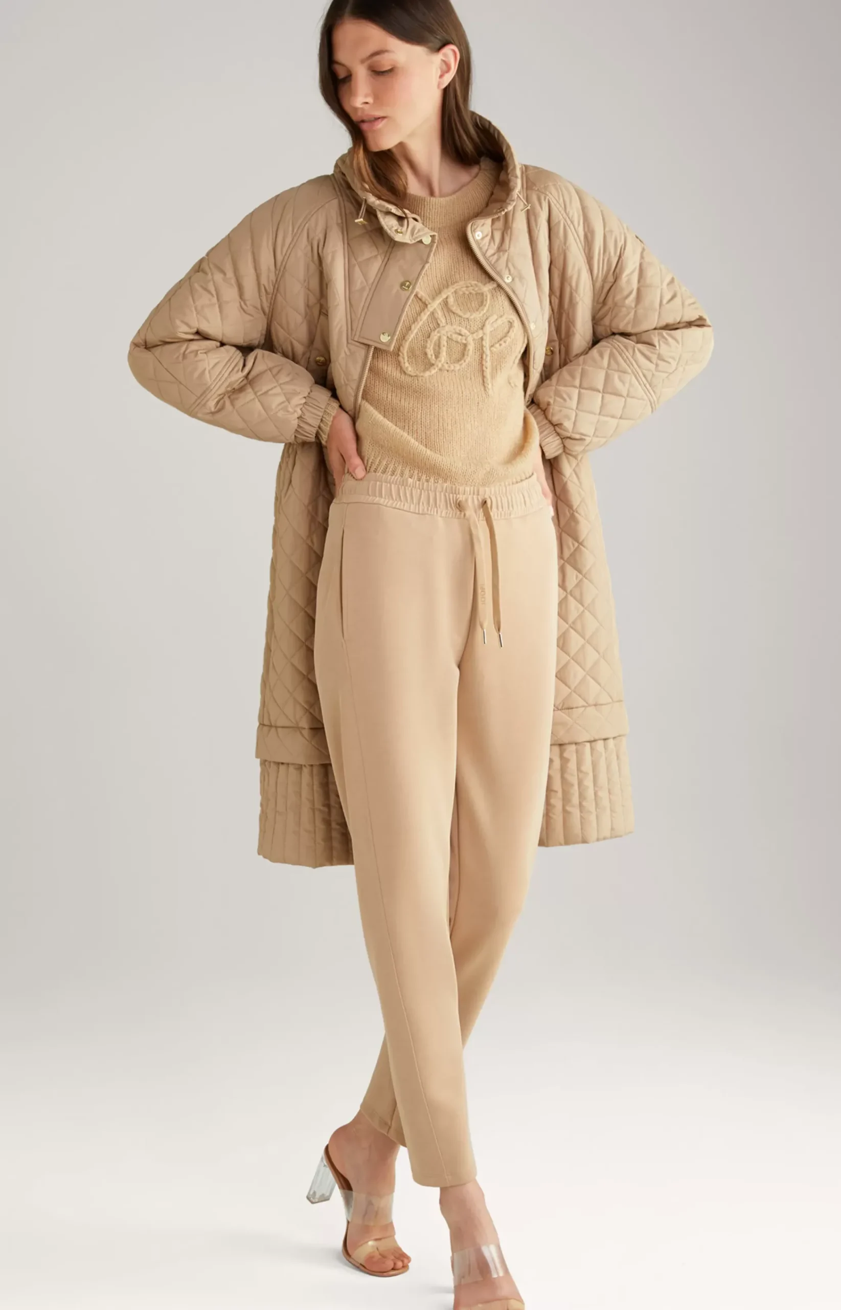 Jumper in Dark Beige