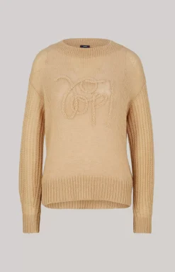 Jumper in Dark Beige