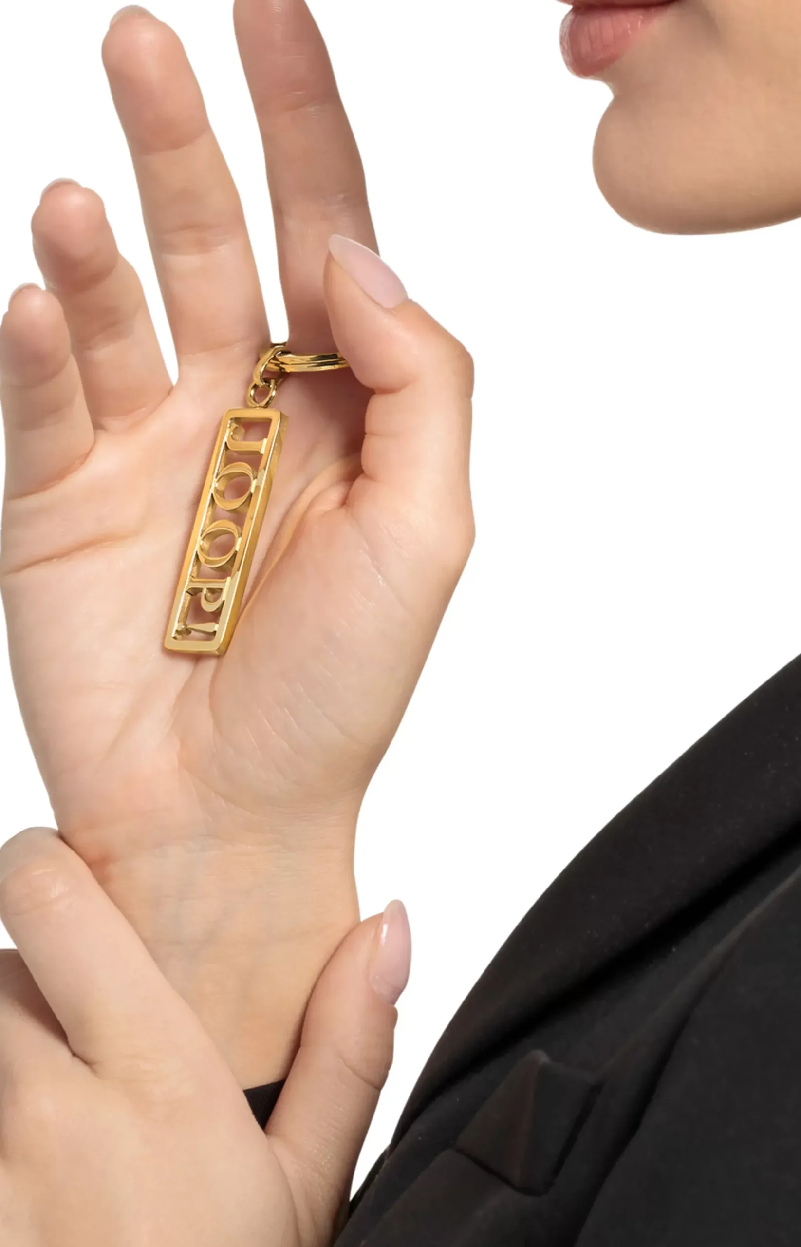 Keyring in Gold
