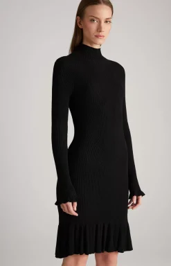 Knitted Dress in Black