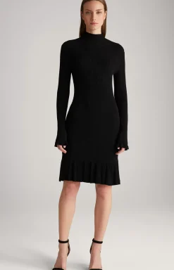 Knitted Dress in Black