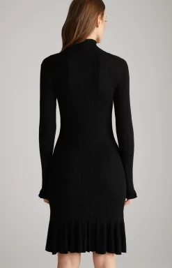 Knitted Dress in Black