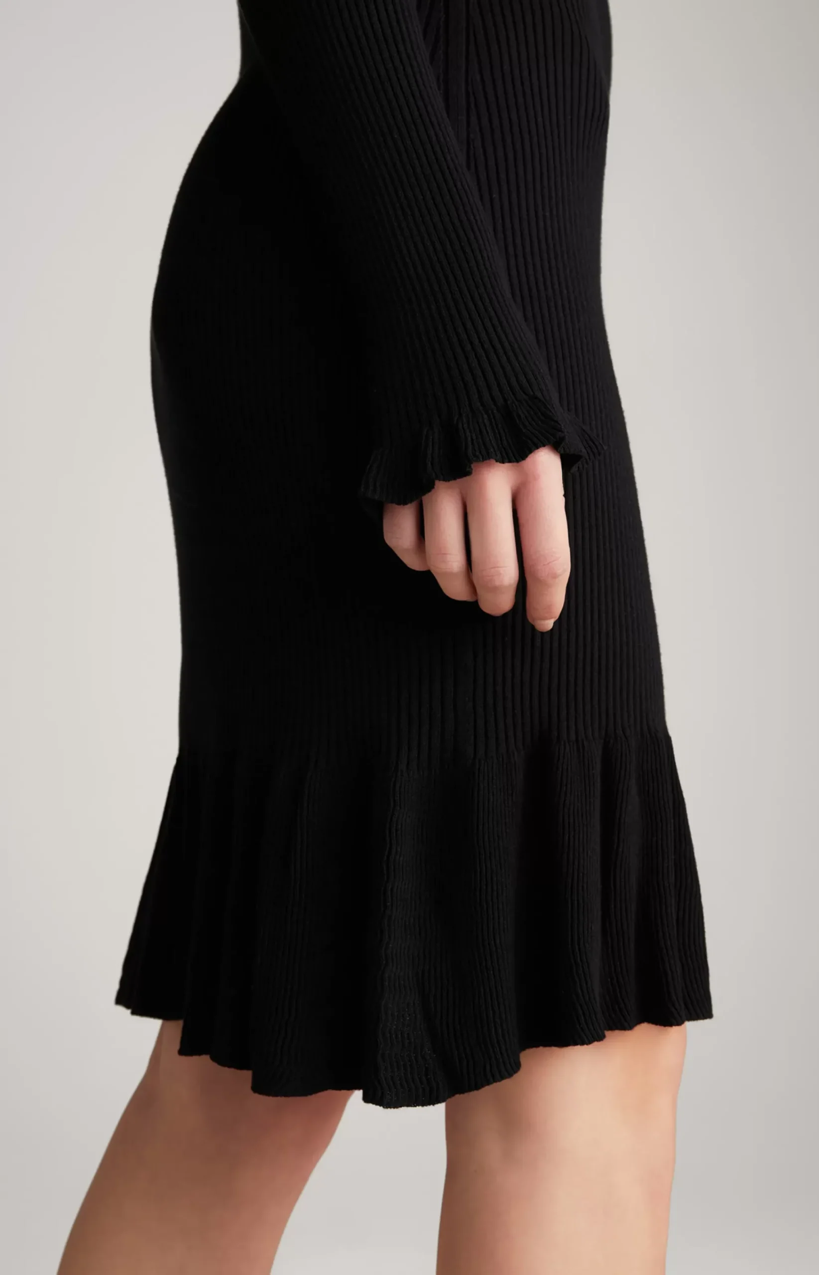 Knitted Dress in Black