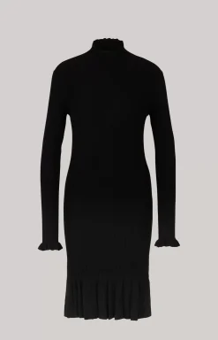 Knitted Dress in Black