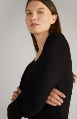 Knitted Dress in Black