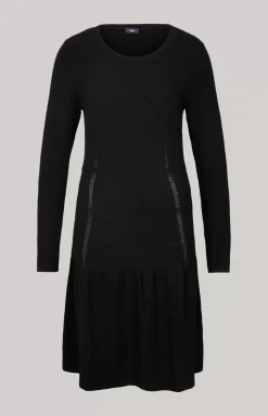 Knitted Dress in Black