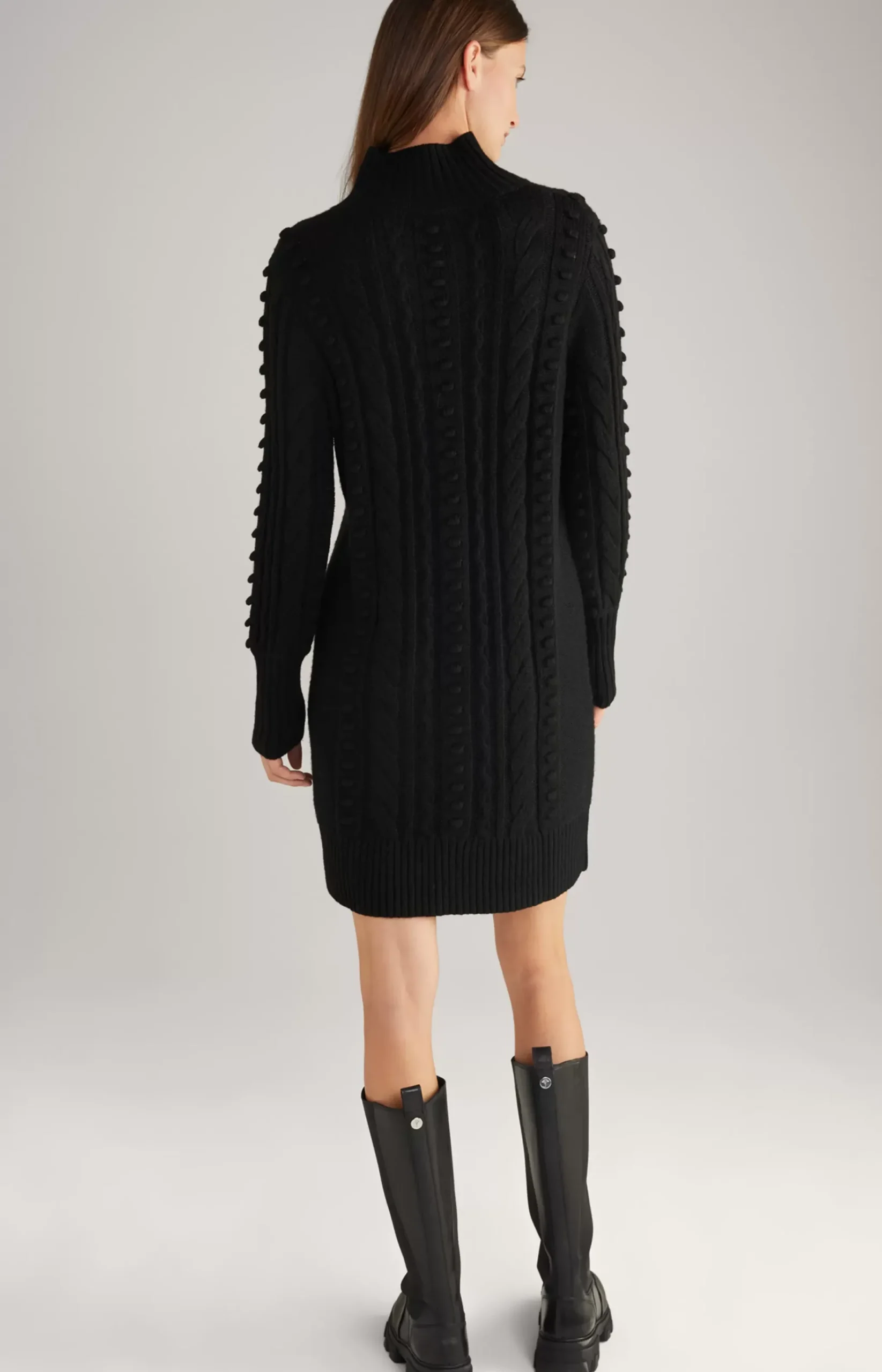 Knitted Dress in Black