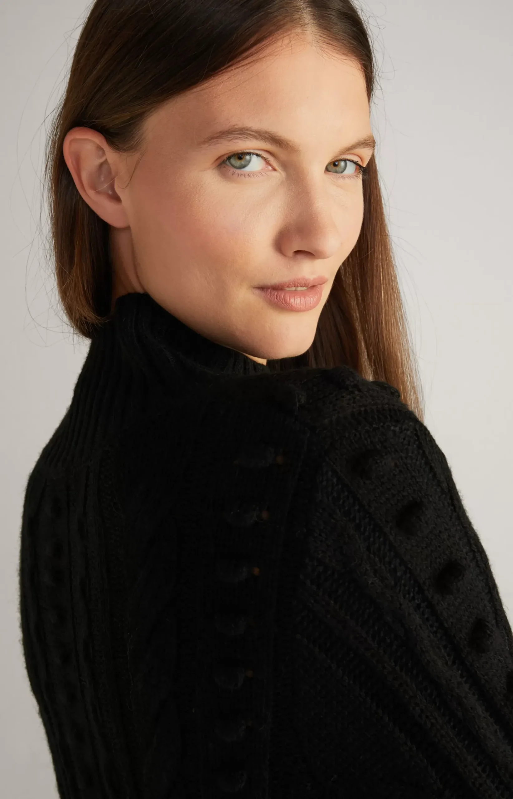 Knitted Dress in Black