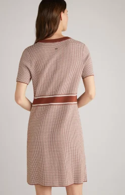 Knitted Dress in Brown