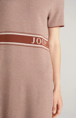 Knitted Dress in Brown
