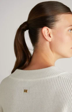 Knitted Sweater in Cream