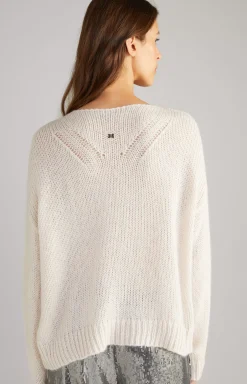 Knitted Sweater in Off-white