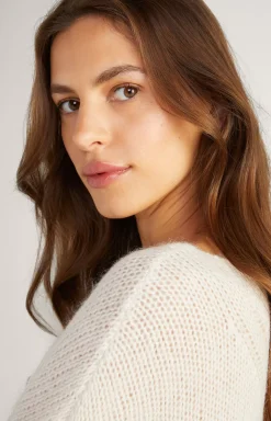Knitted Sweater in Off-white