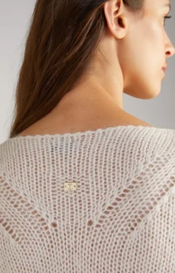 Knitted Sweater in Off-white