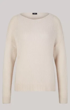 Knitted Sweater in Off-white