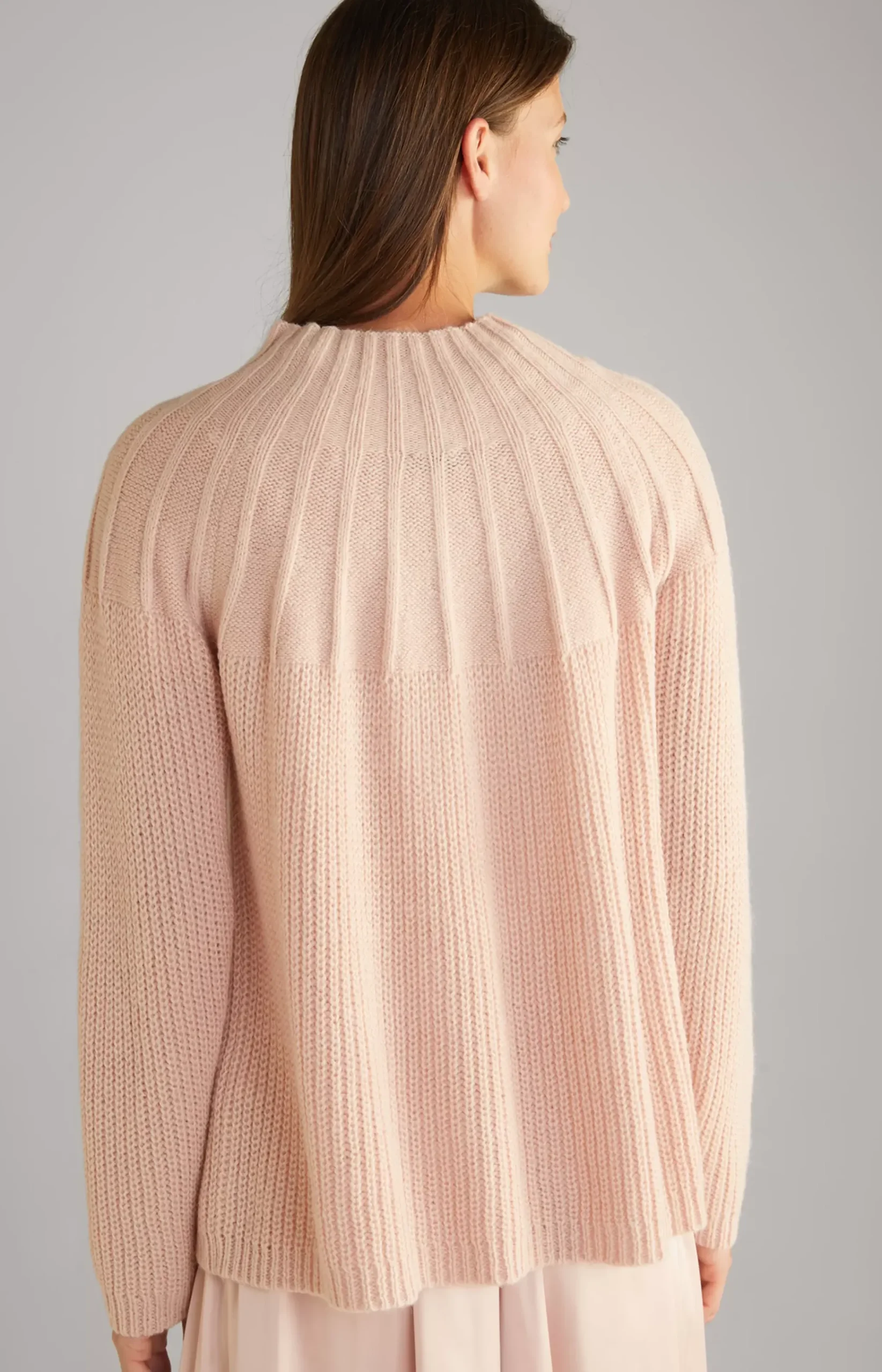 Knitted Sweater in Pink