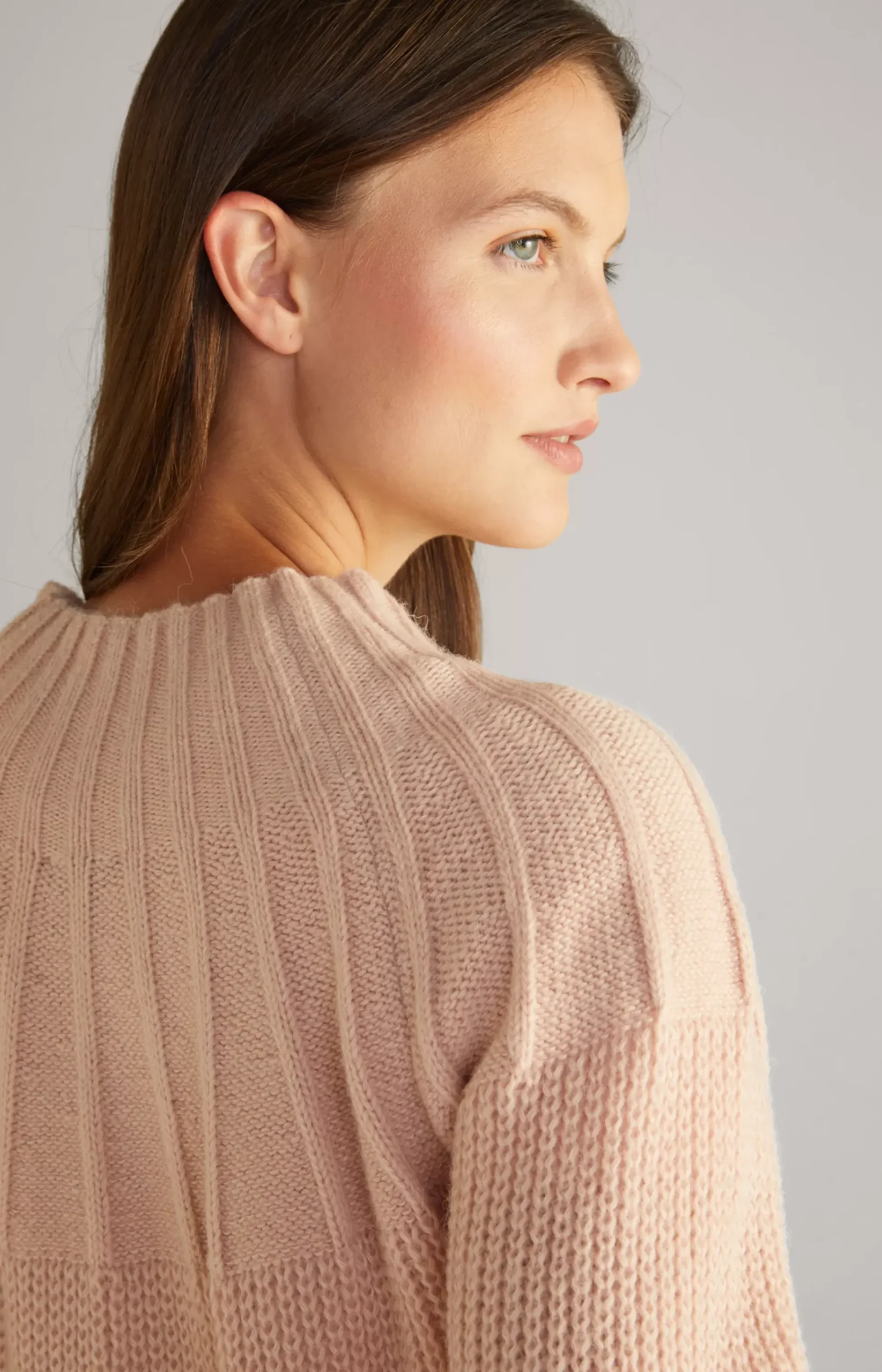 Knitted Sweater in Pink