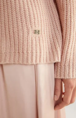 Knitted Sweater in Pink