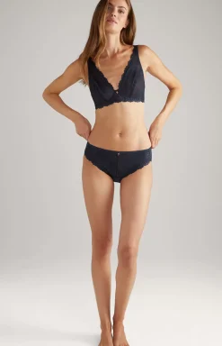 Lace bra in Midnight Blue