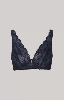 Lace bra in Midnight Blue