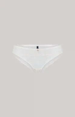 Lace briefs in Ecru/Blush-Rosé