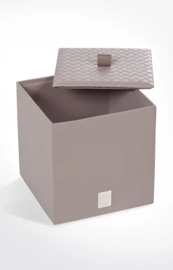 Large Bathline cosmetics box, grey-rosé