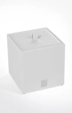 Large Bathline White Cosmetic Box,