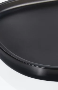 Large Crystal Line tray in anthracite
