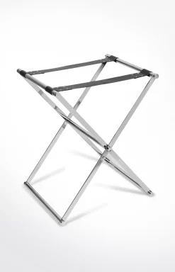 Large Homeline, side table, black/silver