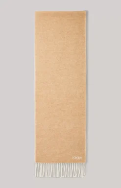 Larsen Wool Scarf in Beige