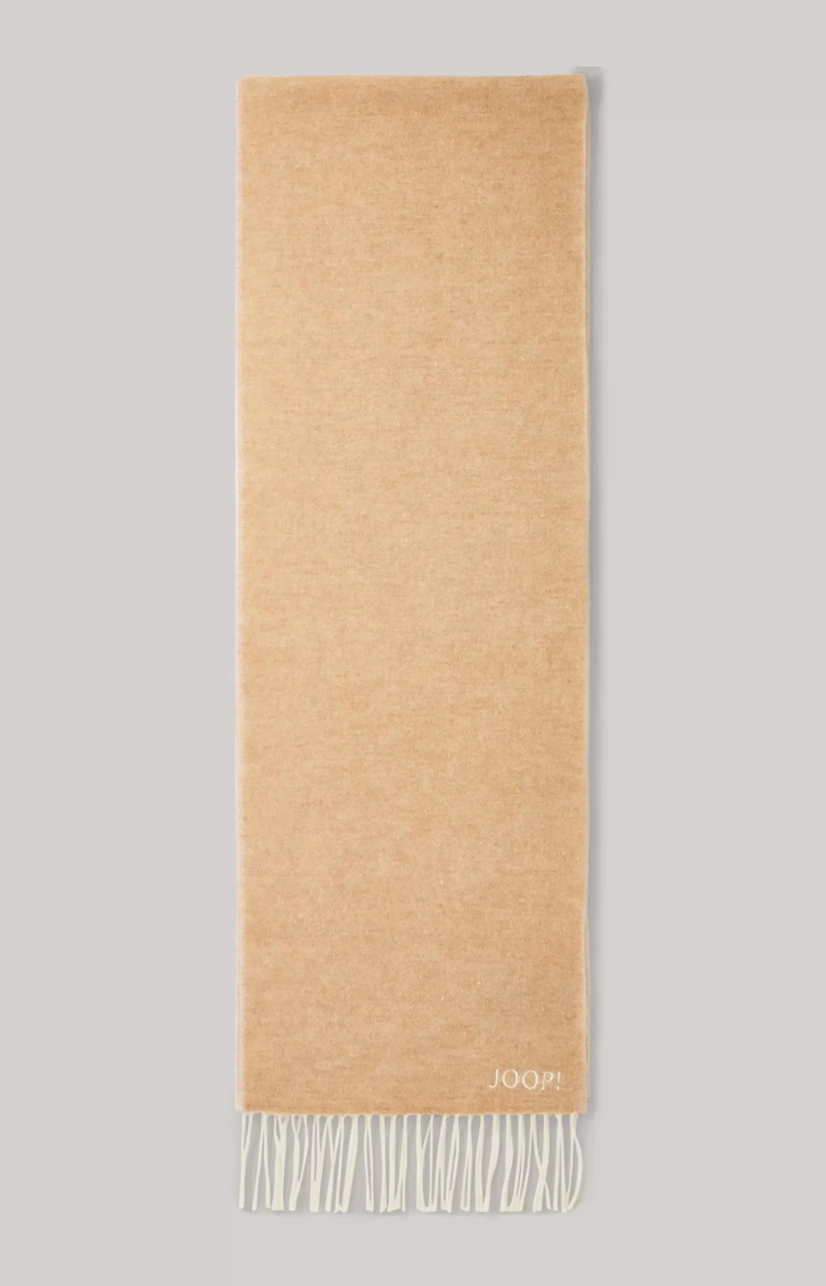 Larsen Wool Scarf in Beige