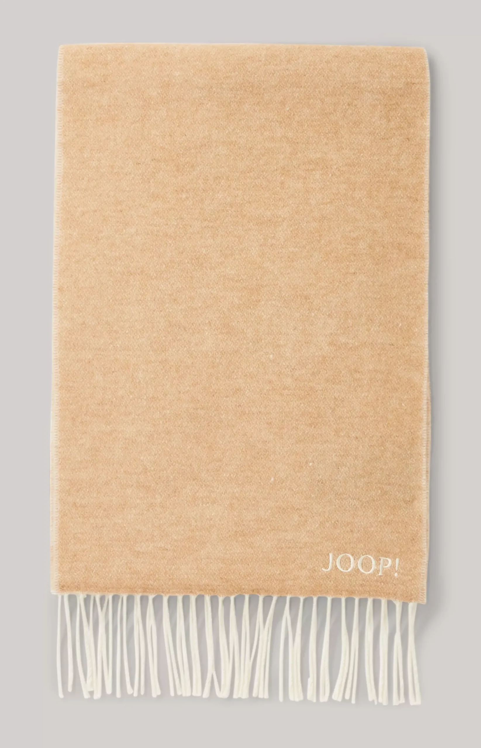 Larsen Wool Scarf in Beige