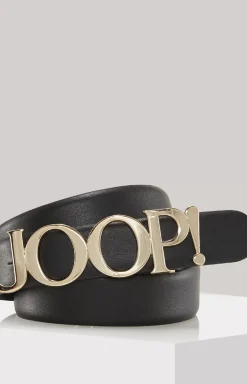 Leather Belt in Black