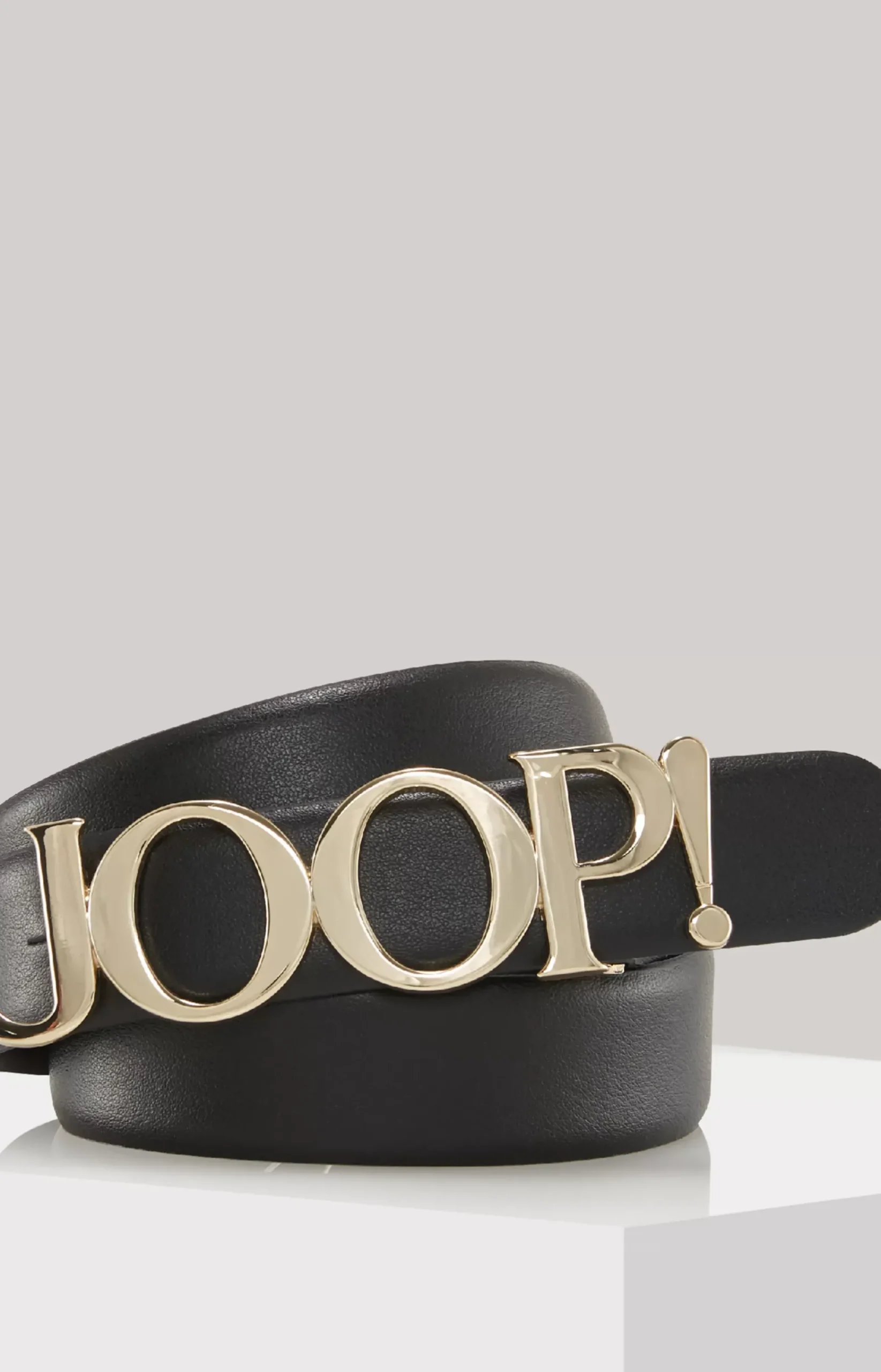 Leather Belt in Black