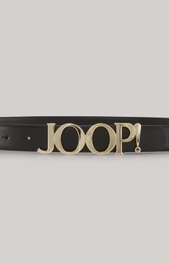 Leather Belt in Black