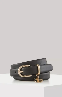 Leather Belt in Black