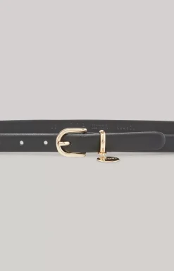 Leather Belt in Black