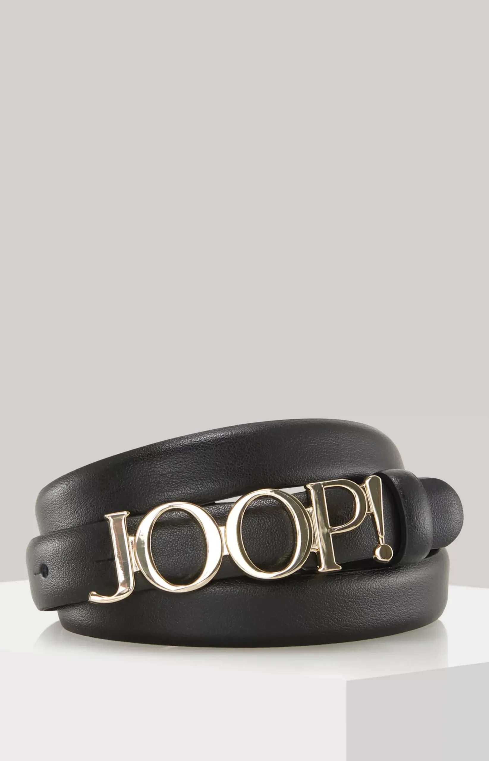 Leather Belt in Black