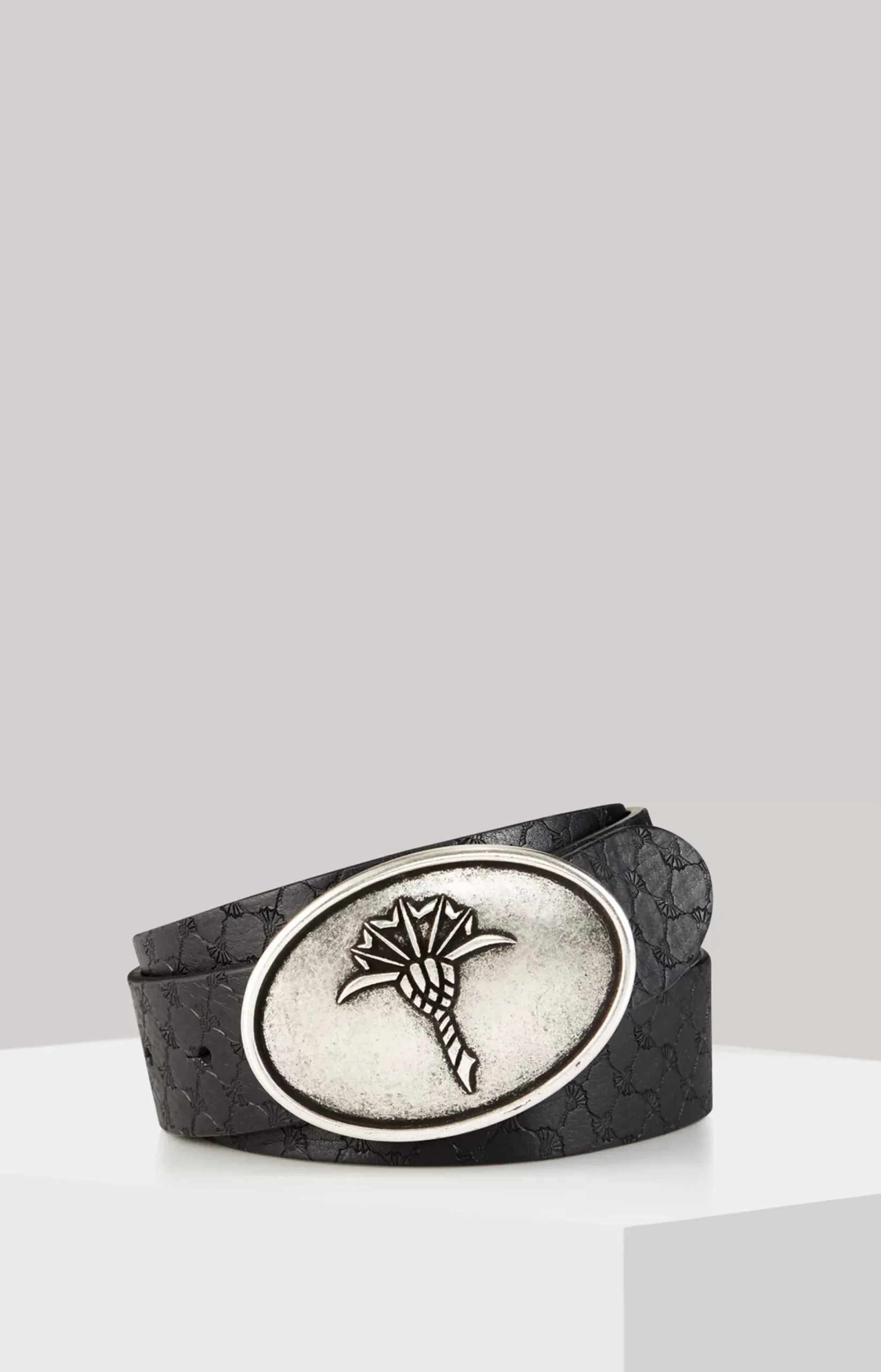 Leather Belt in Black