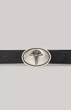 Leather Belt in Black