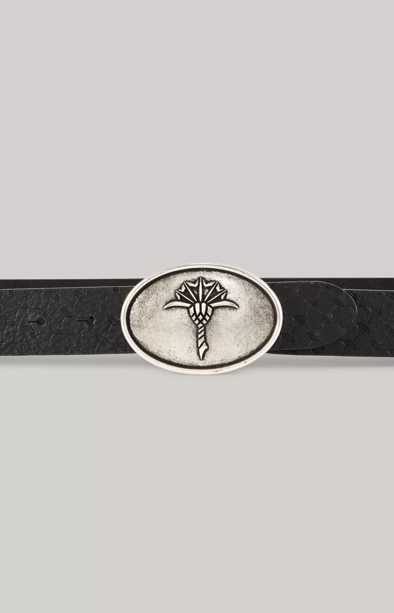 Leather Belt in Black